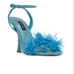 Nine West Milano Feathered Heels